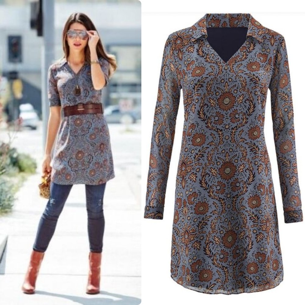 Nwot Cabi Provincial Shift Dress